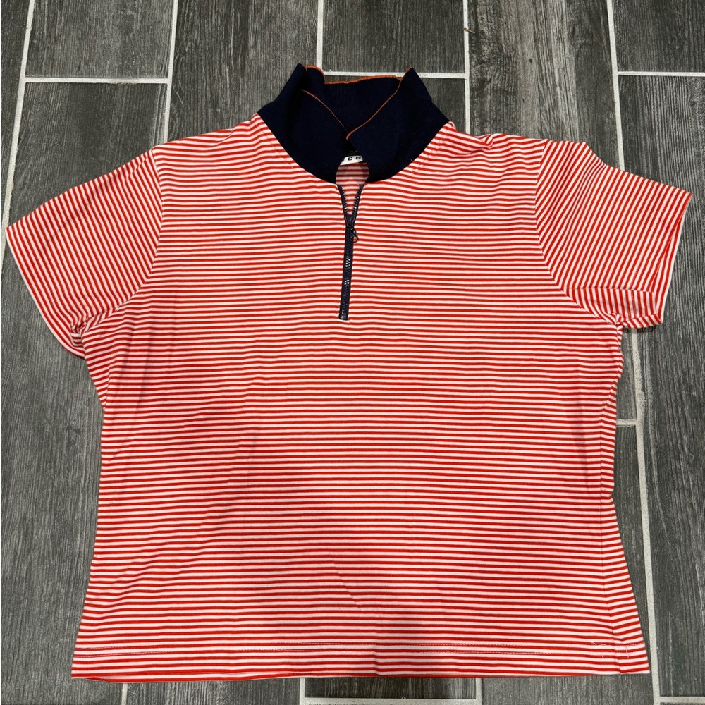 Tail tech Red and White Striped Shirt